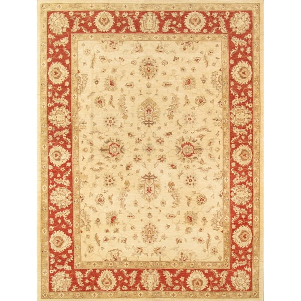 Pasargad Home Sultanabad Collection Hand-Knotted Lamb's Wool Area Rug 8' 0 X 9'11 Pasargad Home Sultanabad Collection Hand-Knotted Lamb's Wool Area Rug 8' 0 X 9'11